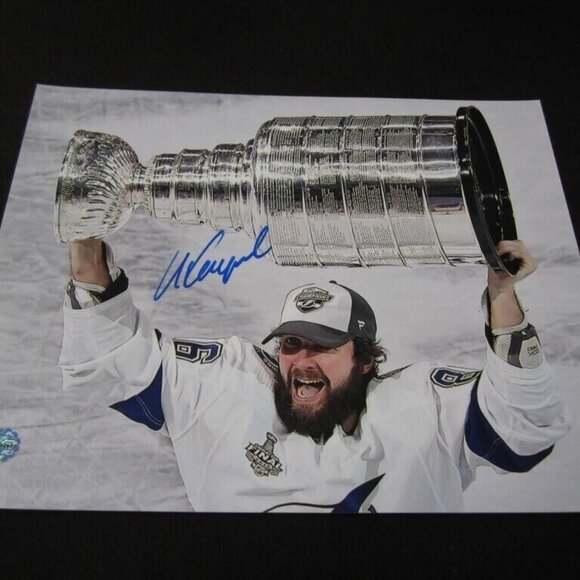 Nikita Kucherov signed 8x10 Photo w/COA (Tampa Bay Lightning)